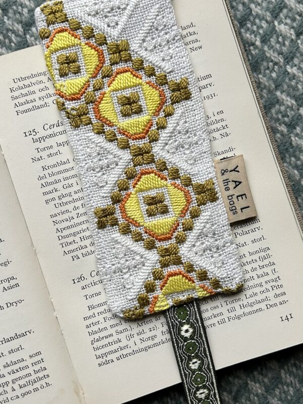 Bokmärke gul